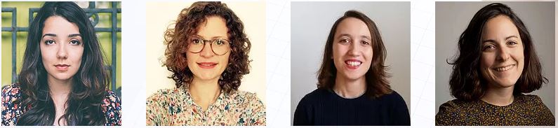 L'équipe de Noï, de gauche à droite, Hajar Chokairi, Marion Baëlen, Renée Zachariou, Chloé Lesterlin © Noï L'équipe de Noï, de gauche à droite, Hajar Chokairi, Marion Baëlen, Renée Zachariou, Chloé Lesterlin © Noï